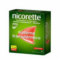 Nicorette Invisipatch 15 mg/16 h 14 sistemas transdrmicos