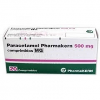 Paracetamol Pharmakern MG 500 mg x 20 Comprimidos