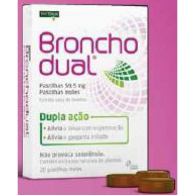 Bronchodual 59,5 mg 20 Pastilhas Moles