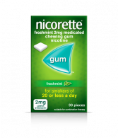 Nicorette Menta Fresca 2 mg 30 Gomas