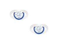 Bebe Confort Dental Safe Chupeta Silicone 0-6M Azul 2 unidades
