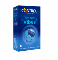 Control Pleasure Vibes Anel Vibratrio