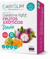 Easyslim Gelatina Light Frutos Exticos Stevia Saqueta 15 g 2 unidades