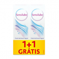 Durex Sensilube Duo Fludo Lubrificante Vaginal 2 x 40 ml com Oferta de 2 Embalagem