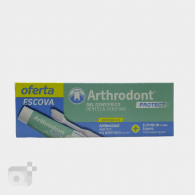 Arthrodont Protect Gel Dentfrico 75 ml com Oferta de Elgydium Clinic 15/100 Escova de Dentes Suave