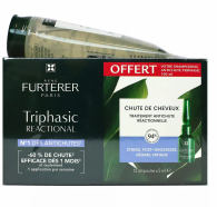 Ren Furterer Triphasic Reactional Monodoses Antiqueda 12 x 5 ml com Oferta de Champ Complemento Antiqueda 100 ml