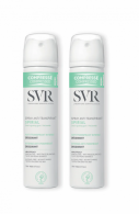 SVR Spirial Duo Spray desodorizante antitranspirante intensivo 2 x 75 ml Preo Especial