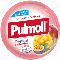Pulmoll Tropical + Vitaminas pastilhas 45 gr