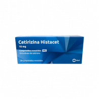 Histacet MG 10 mg x 20 Comprimidos Revestidos