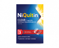 Niquitin Clear Fase 3 7 mg/24 h Saqueta 14 Unidades sistemas transdrmicos