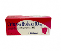 Cetirizina Baldacci 10 mg 20 comprimidos revestidos