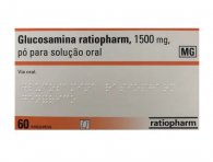 Glucosamina Ratiopharm MG 1500 mg 60 saquetas