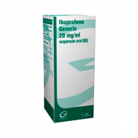 Ibuprofeno Generis MG 20 mg/ml Suspenso Oral 200 ml