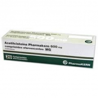 Acetilcistena Pharmakern MG 600 mg  20 Comprimidos efervescentes