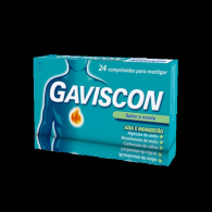 Gaviscon 250/133,5/80 mg x 24 Comprimidos Mastigveis