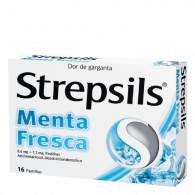 Strepsils Menta Fresca 16 pastilhas