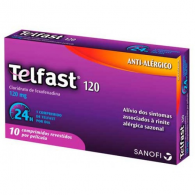 Telfast 120 mg x 10 Comprimidos Revestidos