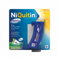 Niquitin Menta 4 mg 20 comprimidos chupar