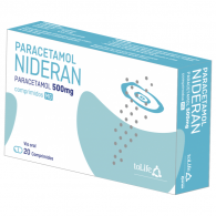 Paracetamol Nideran 500 mg 20 comprimidos
