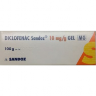 Diclofenac Sandoz MG 10 mg/g Bisnaga Gel 100 g