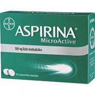 Aspirina Xpress, 500 mg 20 Comprimidos Revestidos