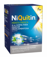 Niquitin Menta Fresca 4 mg 100 gomas
