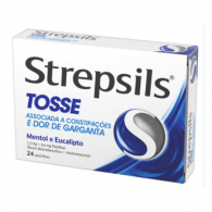 Strepsils Tosse 1,2/0,6 mg x 24 Pastilhas