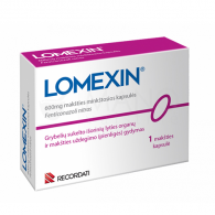 Lomexin 600 mg 1 cpsula mole vaginal