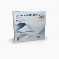 Lactulose Generis MG 10 g/15 ml 20 Saquetas 15 ml Xarope