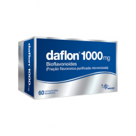Daflon 1000 mg 60 comprimidos revestidos