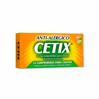 Cetix 10 mg 14 Comprimidos Chupar