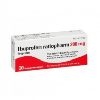 Ibuprofeno Ratiopharm MG 200 mg x 20 Comprimidos Revestidos