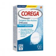 Corega Bio Activo Pastilha Prtese X 66