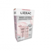 Lierac Body-Hydra+ Gel-Creme micropeeling 200 ml + Leite corpo 200 ml com Desconto de 50%