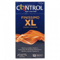 Control Finíssimo Preservativo Xl Adapta X12
