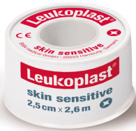 Leukoplast Skin Sensitive Adesivo 2,5 cm x 2,6 m