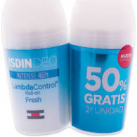 Isdin Lambda Control Fresh Duo Desodorizante 2 x 50 ml com Desconto de 50% na 2 Embalagem