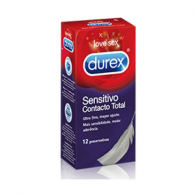 Durex Sensitivo Preservativo Contato Total X12