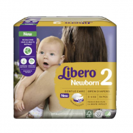 Libero Newborn 2 Fralda 3-6 Kg X 34