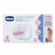Chicco Discos Absorventes Protetores Antibacterianos 60 unidades
