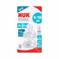 Nuk First Choice+ Tetina Controlo Fluxo 2 unidades