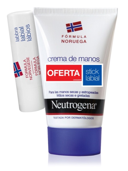 Neutrogena Creme Mãos Concentrado com perfume 50 ml com Oferta de Stick Labial 3 g 2013