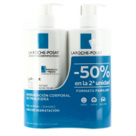 La Roche-Posay Lipikar Duo Fluido apaziguante e protetor 2 x 750 ml com Desconto de 50% na 2 Embalagem