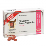 BioActivo Arroz Vermelho 2,5 mg 180 Comprimidos