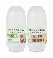Mussvital Botanics Desodorizante Sensible 24 horas 75 ml 2 unidades