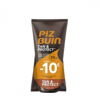 Piz Buin Tan & Protect Duo Loo solar intensificadora do bronzeado SPF30 2 x 150 ml com Desconto de 10