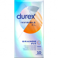 Durex Invisible XL 10 Preservativos