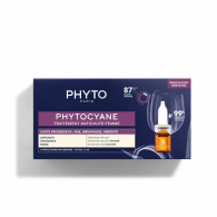 Phytocyane Cuidado Antiqueda Progressiva Mulher 5 ml 12 ampolas