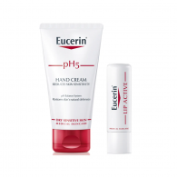 Eucerin Creme Mos pH5 75 ml Oferta Lip Active Stick Labial