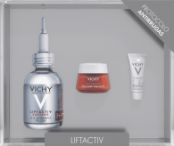 Vichy Coffret Liftactiv Srum H.A. Epidermic Filler 30 ml Oferta Collagen Specialist 15 ml + Capital Soleil UV-Age Fluido c/cor 3 ml